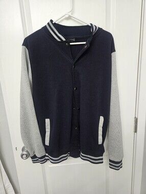 Original Deluxe Varsity Navy Jacket XL